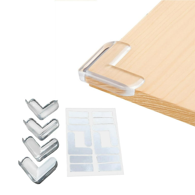 Silicone Corner Protector Soft Table Edge Corner Guard Baby Safety Proofing  4Pcs