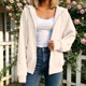 thumbnail image 5 of Neewe Hoodies Shirts for Women Early Fall Long Sleeve Tops Plain Outfits Tops Fashion Full Zip Tees 2025, 5 of 7