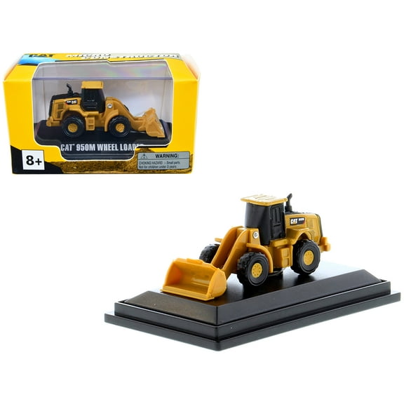 CAT Caterpillar 950M Wheel Loader Yellow "Micro-Constructor" Series Diecast Model by Diecast Masters