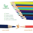 thumbnail image 3 of Lápices de color profesionales, 50pcs sketch pencil art set, material de pintura y kit grande personalizado para niños, adultos y artistas Shuxiu Wang 9024719156903, 3 of 5