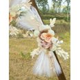thumbnail image 4 of Lisuun Flores Artificiales Para Decoración De Arco De Boda, Flores Grandes Para Estilos Bohemios, Ceremonia De Boda, Decoración Floral, Paquete De 2, 4 of 5