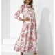 thumbnail image 1 of Vestido, Vestido estampado para mujer Vestido suave para mujer Vestido femenino Diseño fácil de usar, 1 of 7