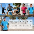 thumbnail image 6 of ANFERRY Men Swim Shirts Color Block UPF50+ Sun Protection Rash Guard Quick Dry Stretchy Swim Top, 6 of 10