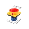 thumbnail image 3 of Moyic Taladro de banco Universal, interruptor de leva rotatorio, máquina de repuesto, perilla de apagado de energía, máquinas, Videojuegos y accesorios, 3 of 6