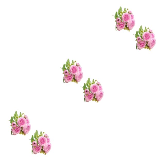 Inteprter 2 paquetes/lote de flores artificiales respetuosas con el medio ambiente para decoración del hogar, ramo de a elegir de Type1 NO1