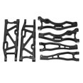 thumbnail image 4 of RC Car Suspension Arm Set Aluminium Alloy Front Rear Swing Arms with Ball Head for 1/8 6S Black, 4 of 8