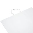 thumbnail image 2 of PTP BAGS White 18" x 7" x 18.5" Tote Bags [Pack of 200] Recyclable Kraft Paper Gift Bags, 2 of 10