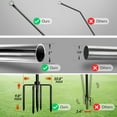 thumbnail image 5 of Walensee String Light Poles with Hook, 9.4FT Lights Hanger with 5-Prong Fork for Patio Christmas Wedding 4 Pack, 5 of 9