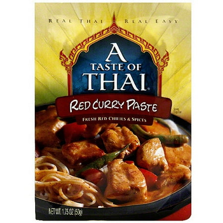 curry taste paste thai oz pack