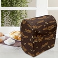 thumbnail image 3 of Floral Stand Mixer Cover, Flowered Sakura Trees and Flying Birds Silhouettes Image in Earth Tones, Kitchen Appliance Organizer Bag Cover with Pockets, 5 Quarts, Redwood Amber and Peach, by Ambesonne, 3 of 4