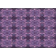 thumbnail image 1 of Ahgly Company Machine Washable Indoor Rectangle Transitional Purple Jam Purple Area Rugs, 2' x 4', 1 of 7