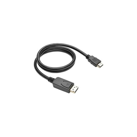 UPC: 0037332191984 | Tripp Lite DisplayPort 1.2 to HD Adapter Cable DP with Latches to HDMI (M/M) UHD 4K x 2K/1080p 3 ft. (P582-003-V2)