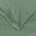thumbnail image 6 of Chezmoi Collection Solid Sage Green 100% Cotton Duvet Cover Set Queen Size, 3-Piece Luxury Soft Breathable Smooth Cooling 250TC Cotton Twill Comforter Cover with Button Closure, 6 of 9