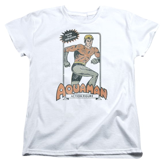 Dc - Am Action Figure - Women's Short Sleeve Shirt - Small
