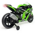 thumbnail image 2 of Moto Niño Ninja Kawasaki Injusa Luces Sonido Rueditas Verde, 2 of 3