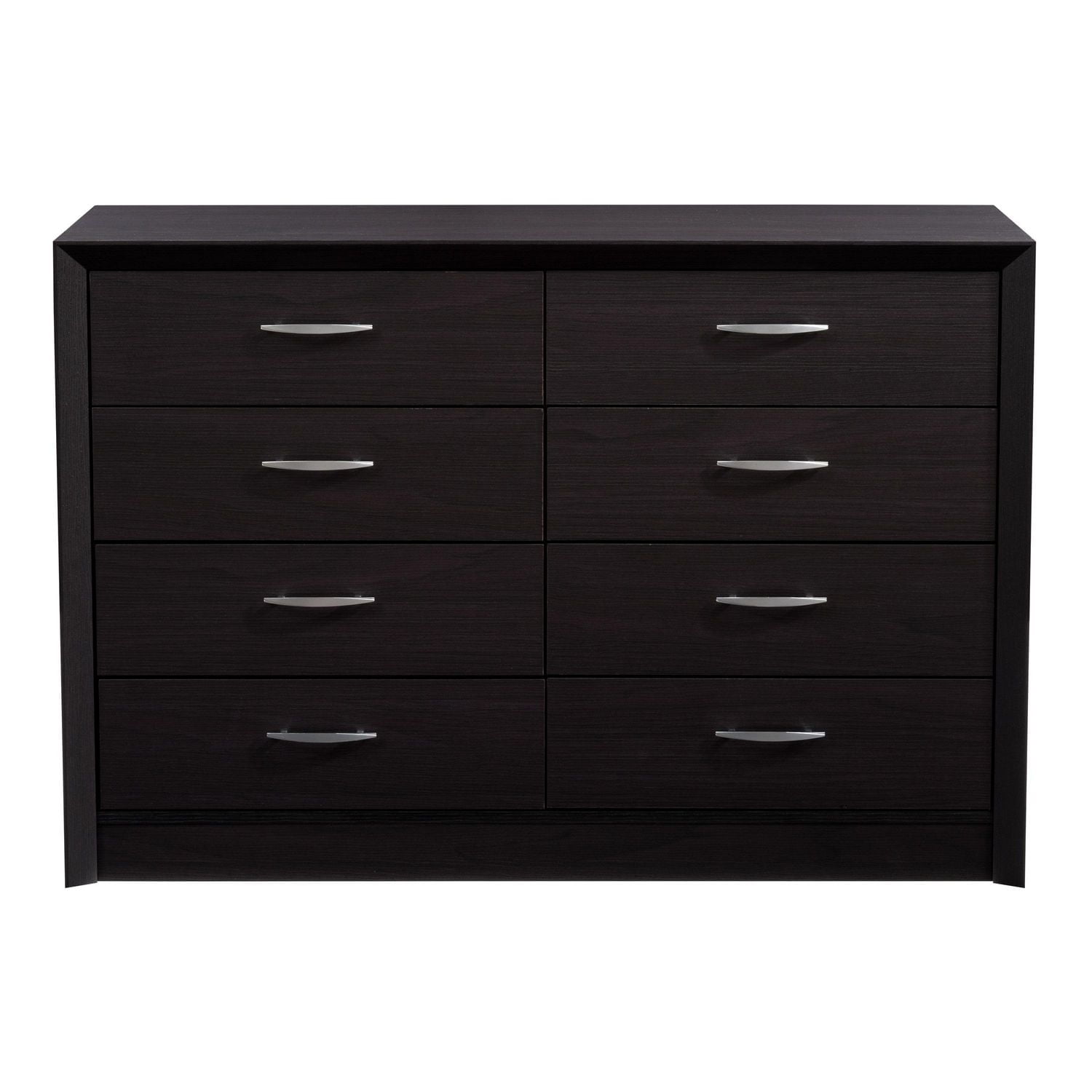 CorLiving Newport Mid-Century Modern 8-Drawer Wide Double Adult Dresser with Tip Resistance