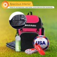 thumbnail image 4 of Mochila de fútbol Vizari con compartimento para pelotas para adultos, 4 of 6