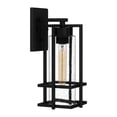 thumbnail image 4 of Quoizel Damien 1-Light Earth Black Outdoor Wall Lantern, 4 of 9