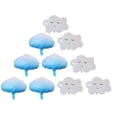 thumbnail image 2 of MasteelfCA 10pcs Decorative Cloud Shaped Balloon Kit Wedding Background Decorative Balloon, 2 of 8