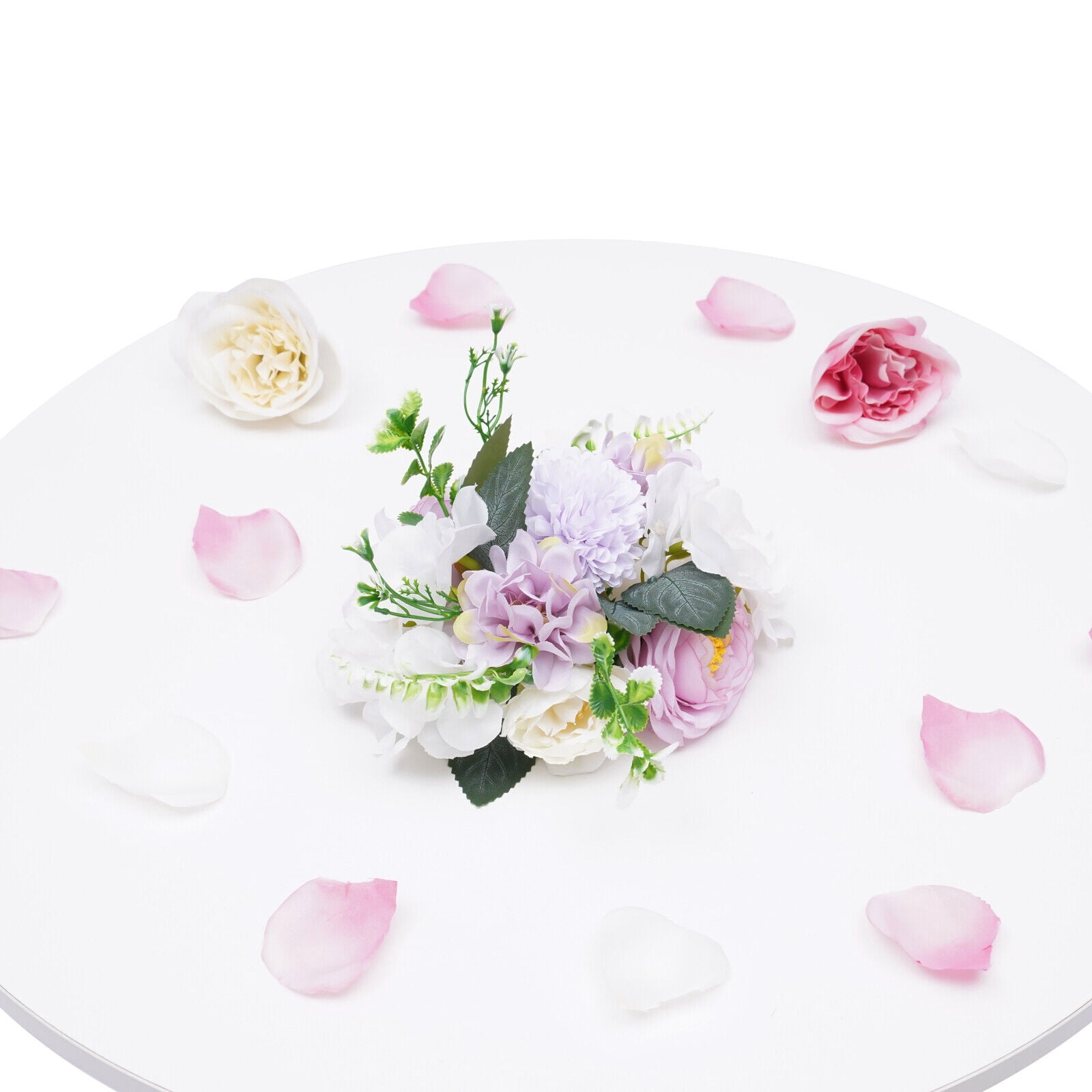 10-pack Artificial Flowers Arrangements Artificial Flower Bouquets Wedding Flower Balls for Centerpieces Decor