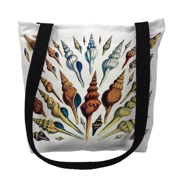 Multi Shells Small Tote Bag 13x13 16 inches x 16 inches