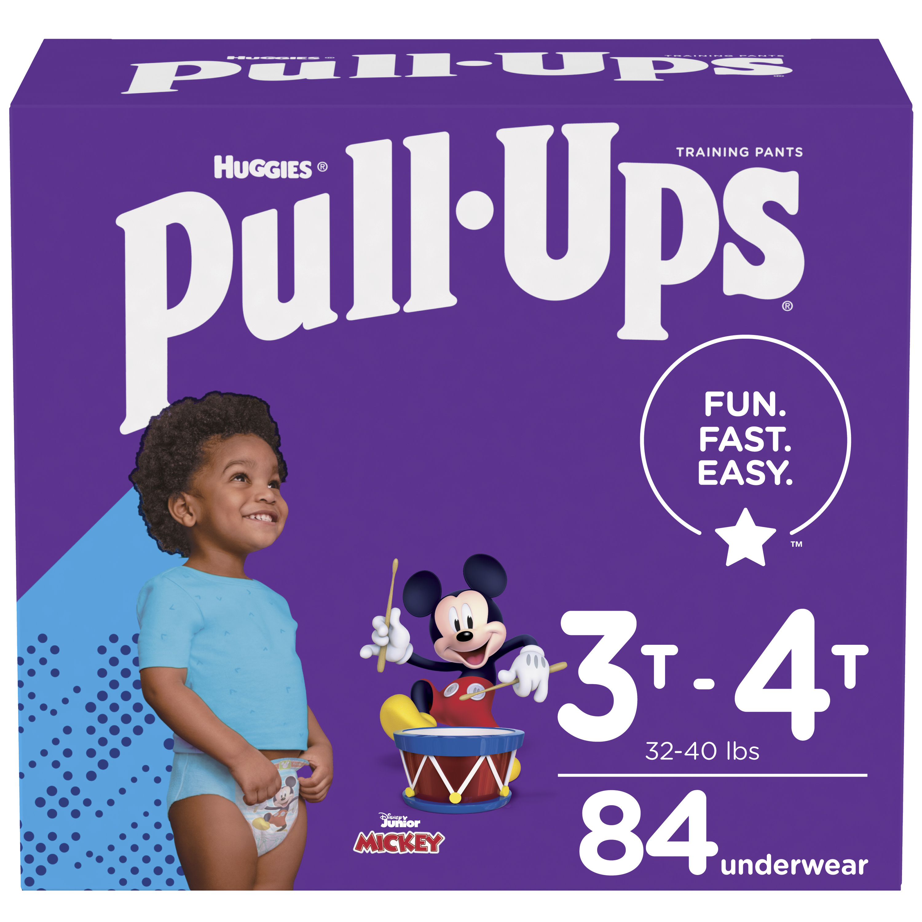 Pull-Ups Boys' Potty Training Pants Size 5, 3T-4T, 84 Ct - image 2 of 11