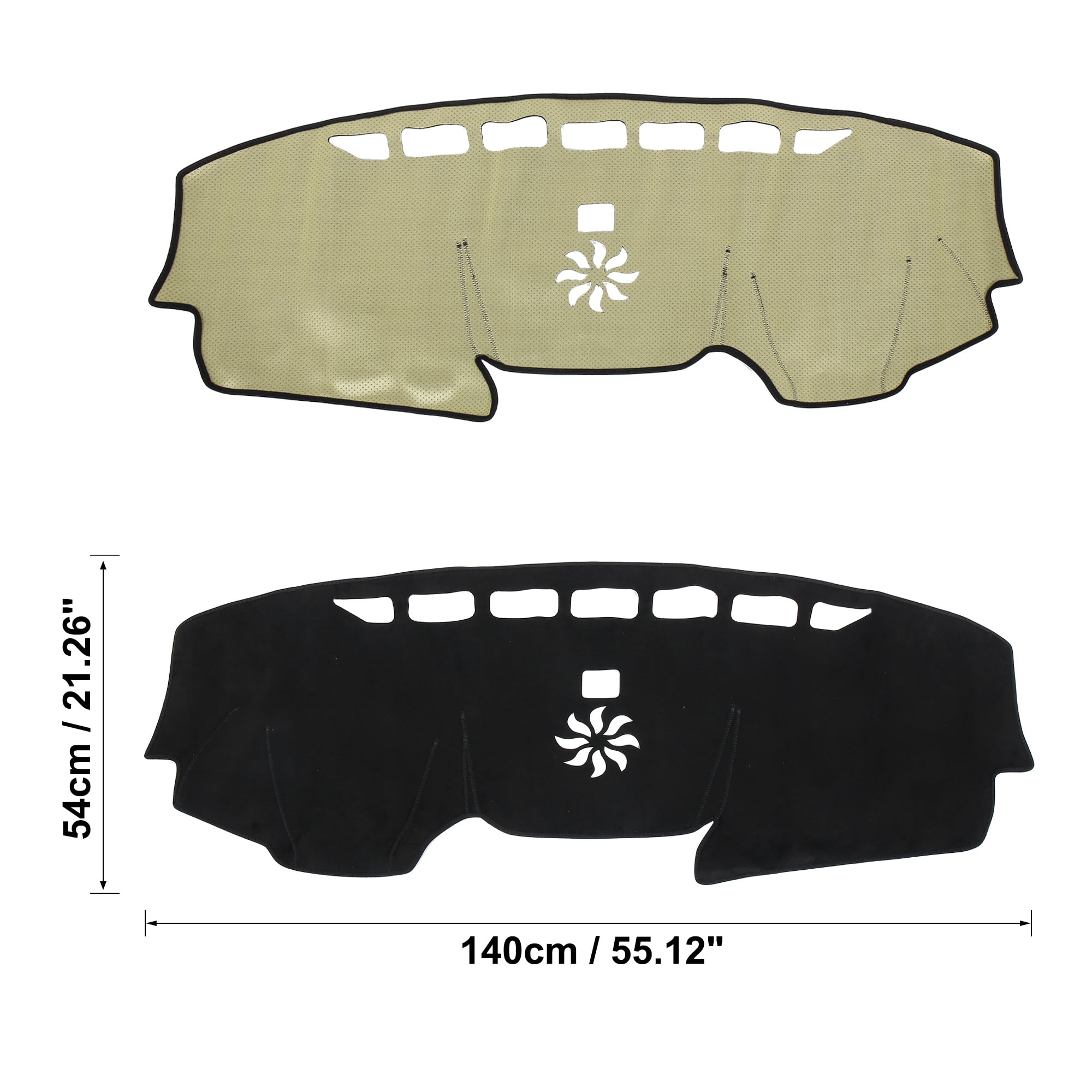 Unique Bargains Car Dashboard Cover Nonslip Mat Protector Carpet for Honda CRV 2017- 2020