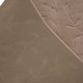thumbnail image 5 of Machine Washable Custom Size Runner Rug Solid Scroll Floral Sand Grey Color Slip skid Resistant Latex Back Rug Runner Customize Length By Feet and 25.5" Width, 5 of 10