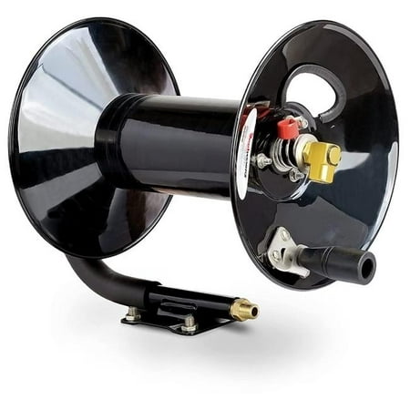 

ReelWorks L201303A Hand Crank Air Compressor Hose Reel without Hose