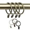thumbnail image 2 of Domovina 2-1/2" Curtain Rings with Clips (Set of 10), 2 of 2