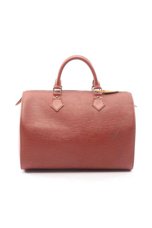 Pre-Owned Louis Vuitton Speedy 30 Epi Kenya Brown Handbag, Leather, Women's, Brown, M43003