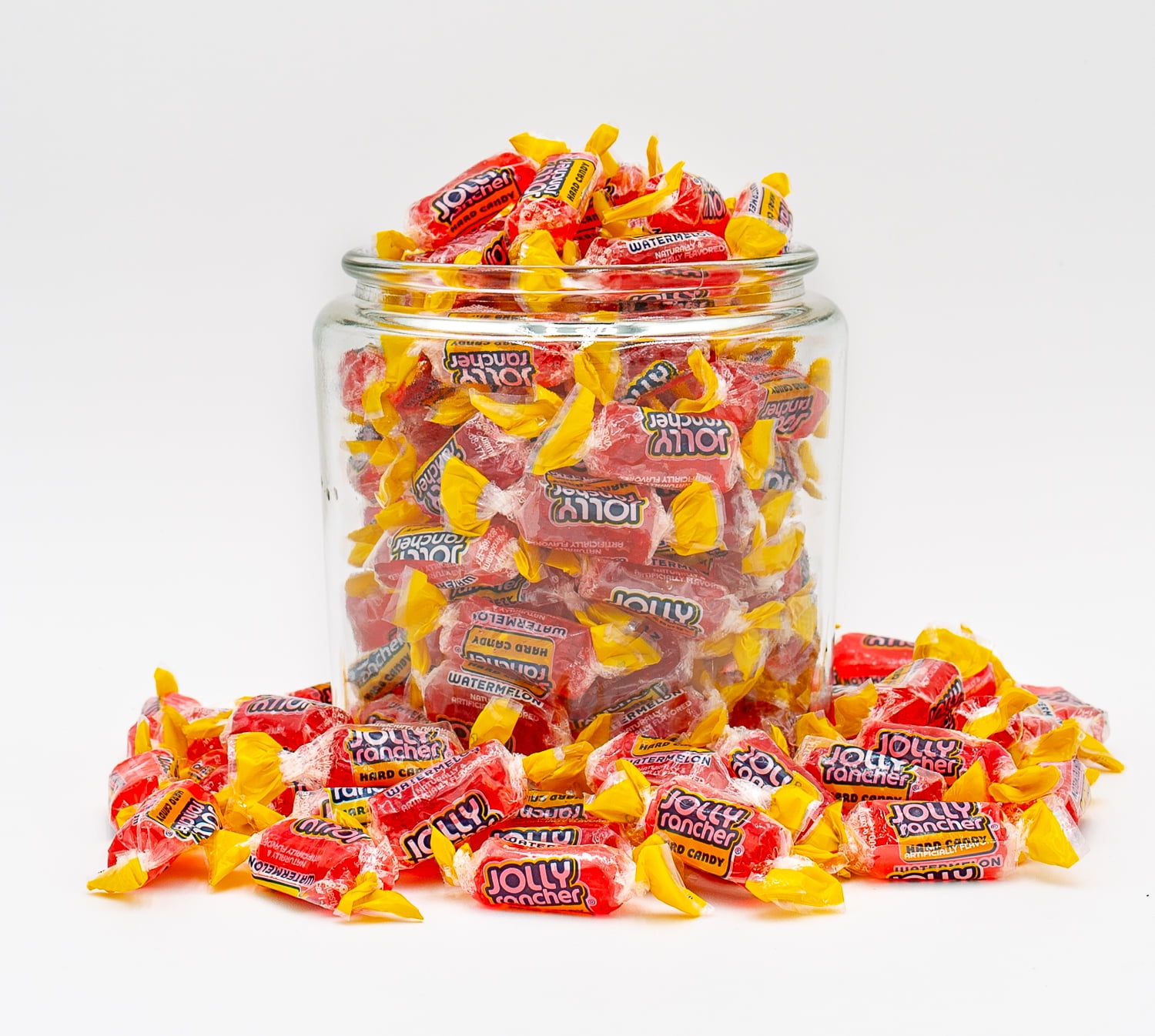 JOLLY RANCHERS Hard Candy 2 lb – Bulk Bag, Watermelon, Fruit Flavored, Individually Wrapped (Approximately 148 Pieces)