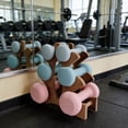 thumbnail image 6 of Coral Shaped 4 Tier Dumbbell Rack PP Material Weight Storage Stand, Space Saving Organizer for Neoprene Dumbbells and Hand Weights, Home Gym Equipment Rack, 6 of 6