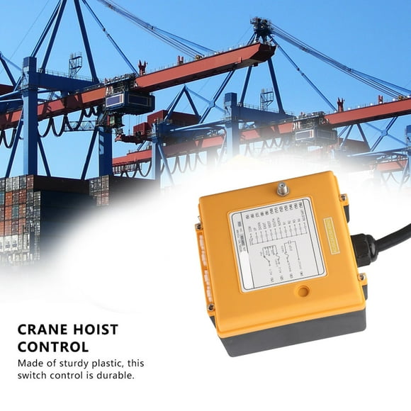 Hoist Push Button Switch,Crane Chain Hoist Push Crane Hoist Control Hoist Lift Controller Modern Innovation