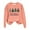 Orange, variant on Wang6 Christmas Sweatshirts for Women Trendy Very Merry & Pregnant Letter Printed Graphic Pullovers Causal White Long Sleeve Crew Neck Loose Fit Tops X_Grey XL