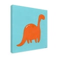 thumbnail image 2 of Trademark Fine Art 'Brontosaurus Childrens Art' Canvas Art by June Erica Vess, 2 of 3