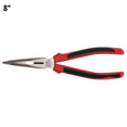 thumbnail image 2 of Teng Tools 8 Inch TPR Grip 45 Degree Bent / Angled Long Nose Pliers - MB463-8T, 2 of 6