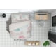 thumbnail image 2 of 3D Watercolor Floral Pattern Quilt Cover Set Ropa de Cama Set Funda Nórdica, 2 of 3