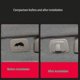 thumbnail image 5 of 2x Auto Hanger Hooks Rear Roof Hook Fit For Volvo Xc40 Xc60 Xc90 V90 S90 2018 2019 2020 Car Accesso Banmo, 5 of 5