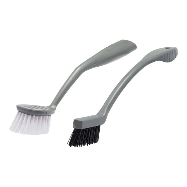 2 Cepillos Reynera Plástico Gris