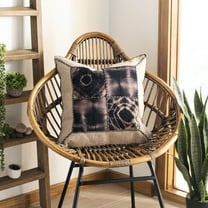 SAFAVIEH Dip Dye Quartre Patch Pillow Set of 2 Sumac