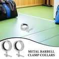 thumbnail image 3 of Minkissy 2Pcs Metal Dumbbell Barbell Collar Clips Secure Locking Weight Clips for Home Gym Equipment, 3 of 8