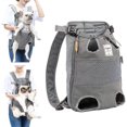 thumbnail image 1 of Carrier Backpack, Adjustable Pet Front Dog Carrier Backpack Travel Bag, 1 of 5