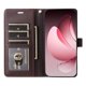 thumbnail image 5 of FOXDOCK Funda tipo Cartera para OPPO Reno 14 Pro 5G – Cubierta de Cuero PU con Múltiples Ranuras, Bolsillo para Efectivo y Correa de Muñeca, 5 of 6