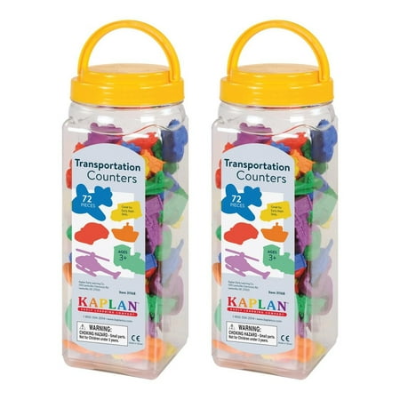 Kaplan Early Learning Company Transportation Counters with Containers - 2 Sets price history on PriceWatchPro