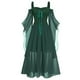 thumbnail image 1 of Vestido de Halloween con cordones y manga de mariposa con hombros descubiertos y tallas grandes para mujer Pompotops  ghjkhdj18091, 1 of 5