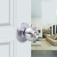 thumbnail image 2 of Bedroom bathroom entry door lock, Round door knobs lock, Living room entrance door lock, Door knobs lock, Round door handle, 2 of 10