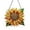 F, variant on Stained Glass Sunflower Window Hanging, Sunflower Suncatcher for Window Garden Decor, Stained Panel Flower Suncatcher with Chain, Sunflower Gifts for Mom Teachers Housewarming Gifts