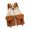 Caramel milk coffee, variant on Trendy Casual Rucksack Travel Hiking Bicycles Backpacks Foldable Sports Light Weight Daypacks Large Capacity