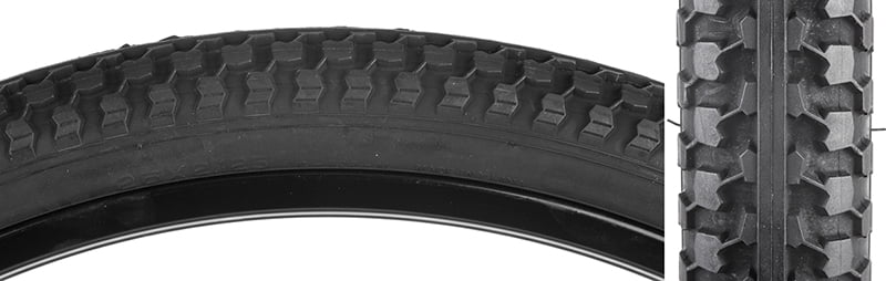 SUNLITE Tires Sunlt 26X2.125 Cst727 Bk/Bk Raisdctr K52